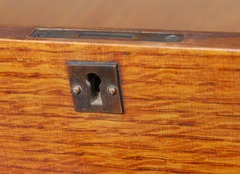 Key escutcheon & lock.